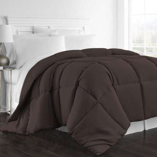 שמיכת פוך יחיד רב עונתית דגם   Twin Brown