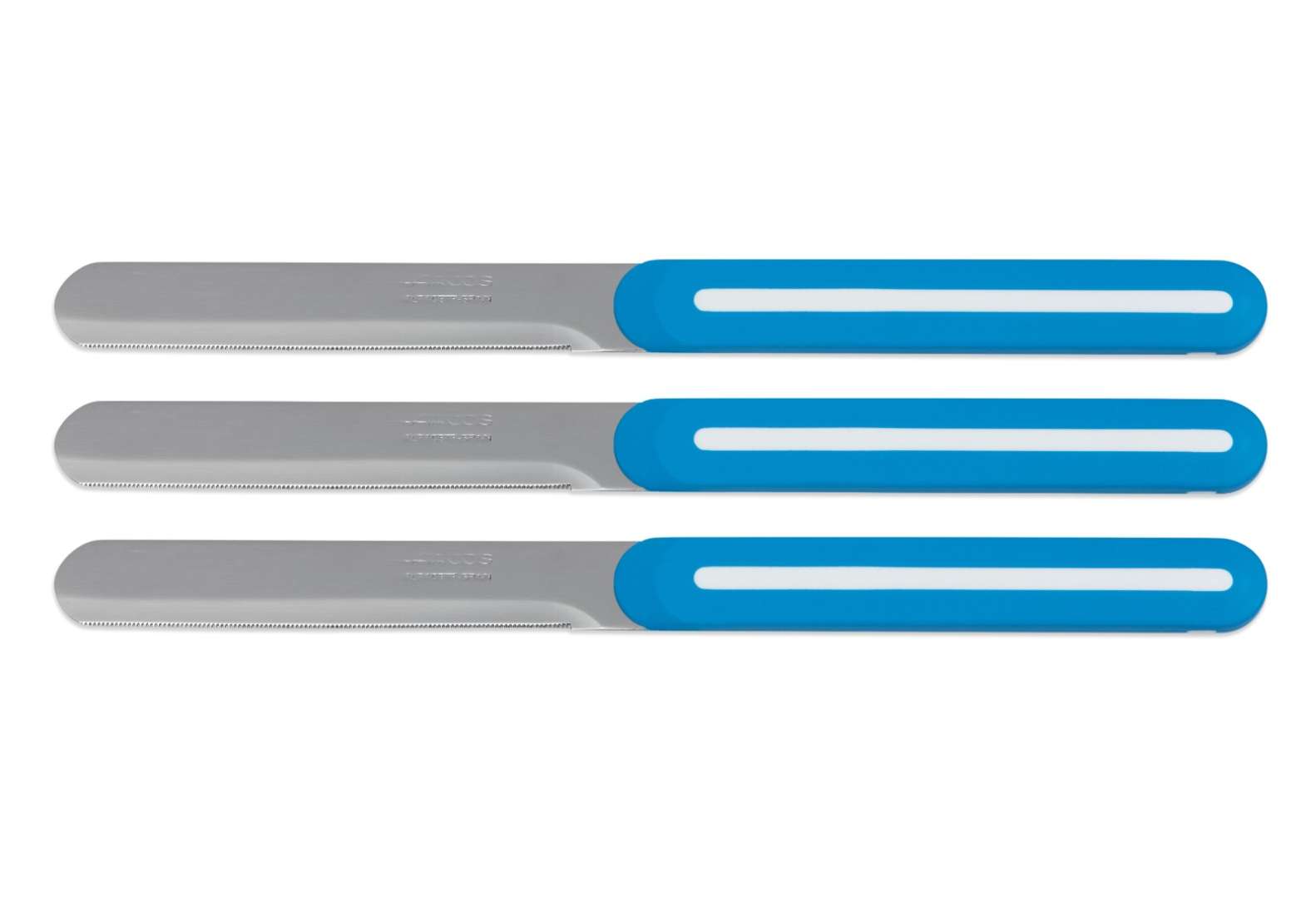 מארז 3 סכיני Linea במהדורה מוגבלת כחול-לבן