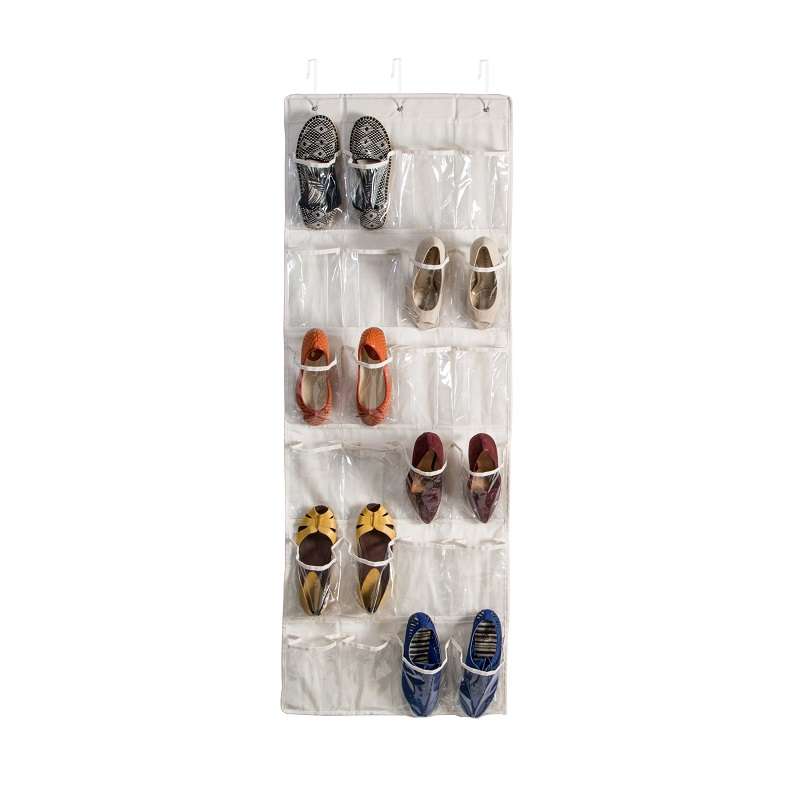 מתלה ל 24 נעליים צבע קנבס דגם SFT-01256 מבית HONEY CAN DO