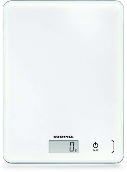 משקל מטבח דיגטלי Soehnle Page Compact 300 - צבע לבן