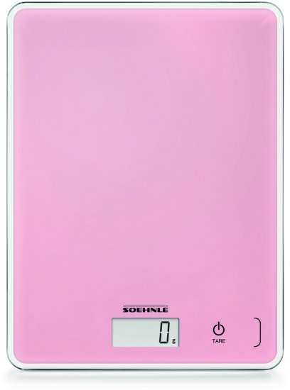 משקל מטבח דיגטלי Soehnle Page Compact 300 - צבע ורוד